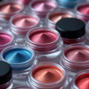 Luxurious Brazilian Powdered Eye Shadow: Sparkle & Shine